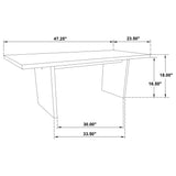 Decker Walnut 2-Piece Coffee and End Table Set by Coaster at Eve Furniture