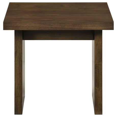 Decker Walnut 2-Piece Coffee and End Table Set by Coaster at Eve Furniture