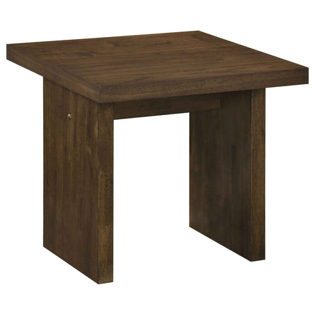Decker Walnut 3-Piece Coffee and End Table Set by Coaster at Eve Furniture