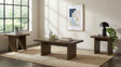 Decker Walnut 3-Piece Coffee and End Table Set by Coaster at Eve Furniture