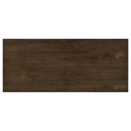 Decker Walnut 7-Piece 82-inch Rectangular Dining Set by Coaster at Eve Furniture