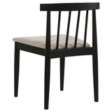 Decker Wheat/Black 7-piece 82-inch Rectangular Dining Set by Coaster at Eve Furniture