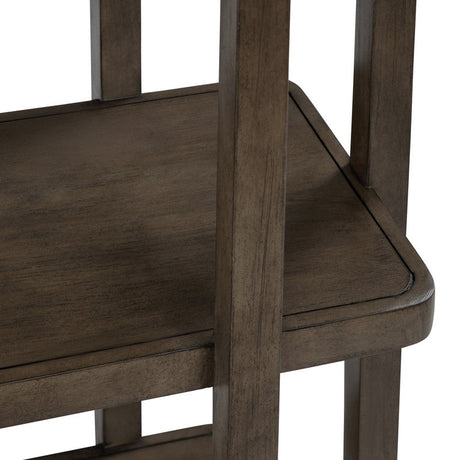 Declan Brown Etagere by Crestview at Eve Furniture