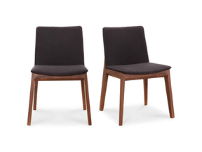 Deco Black Dining Chair (Set of 2) by Moe's Home at Eve Furniture