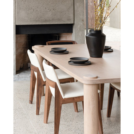 Deco Cream White Dining Chair (Set of 2) by MOES at Eve Furniture