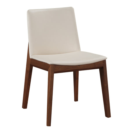 Deco Cream White Dining Chair (Set of 2) by MOES at Eve Furniture