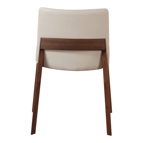 Deco Cream White Dining Chair (Set of 2) by MOES at Eve Furniture