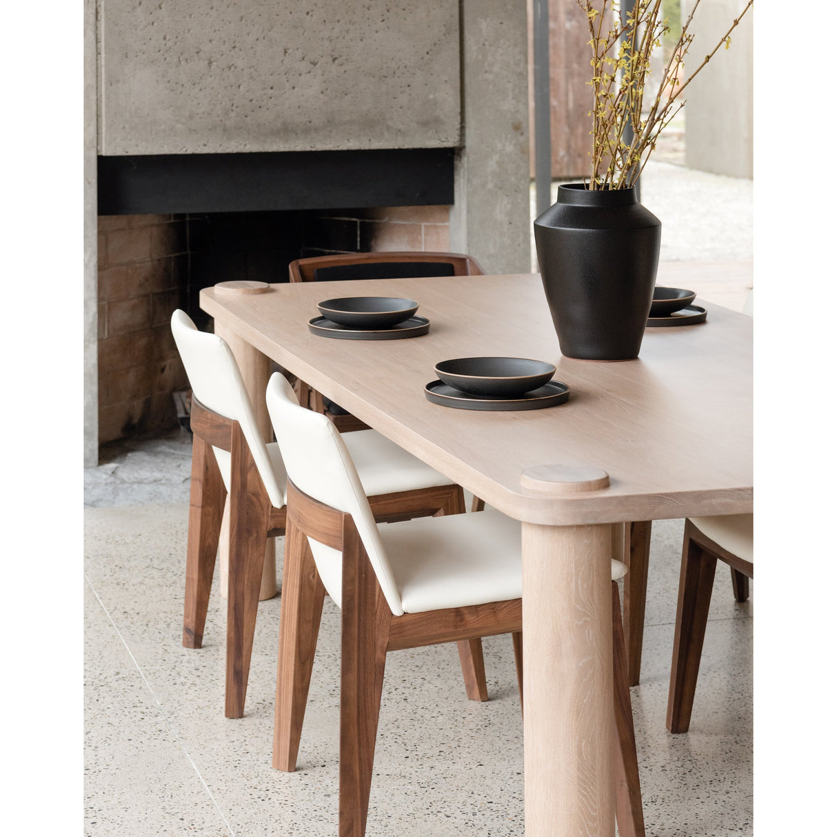Deco Cream White Dining Chair (Set of 2) by Moe's Home at Eve Furniture