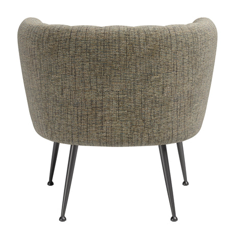 Deco Green Tweed Accent Chair by Zuomod at Eve Furniture