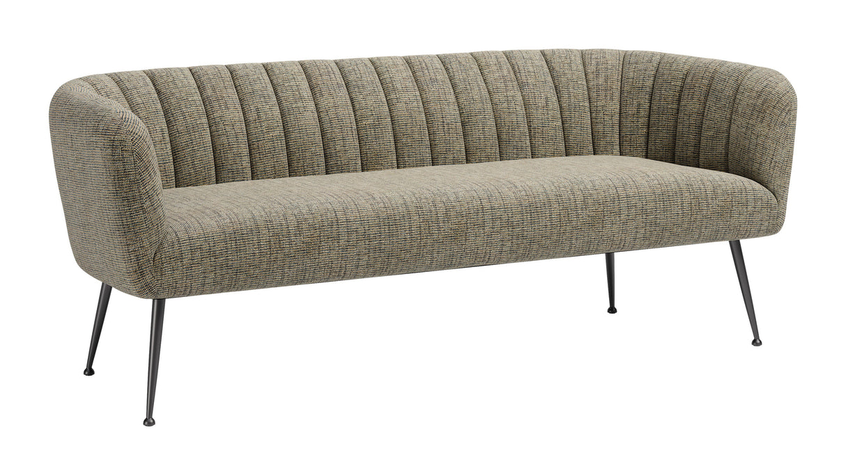 Deco Green Tweed Sofa by Zuomod at Eve Furniture