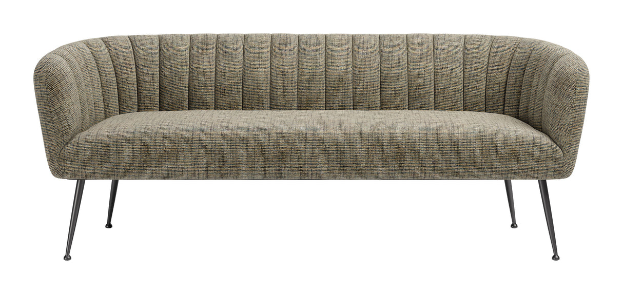 Deco Green Tweed Sofa by Zuomod at Eve Furniture