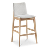 Deco Light Grey Oak Barstool by MOES at Eve Furniture