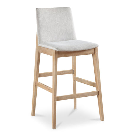 Deco Light Grey Oak Barstool by MOES at Eve Furniture