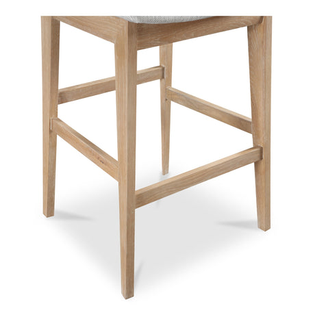 Deco Light Grey Oak Barstool by MOES at Eve Furniture