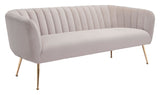 Deco Sofa Beige by Zuomod at Eve Furniture