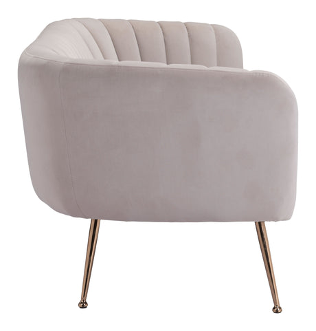 Deco Sofa Beige by Zuomod at Eve Furniture