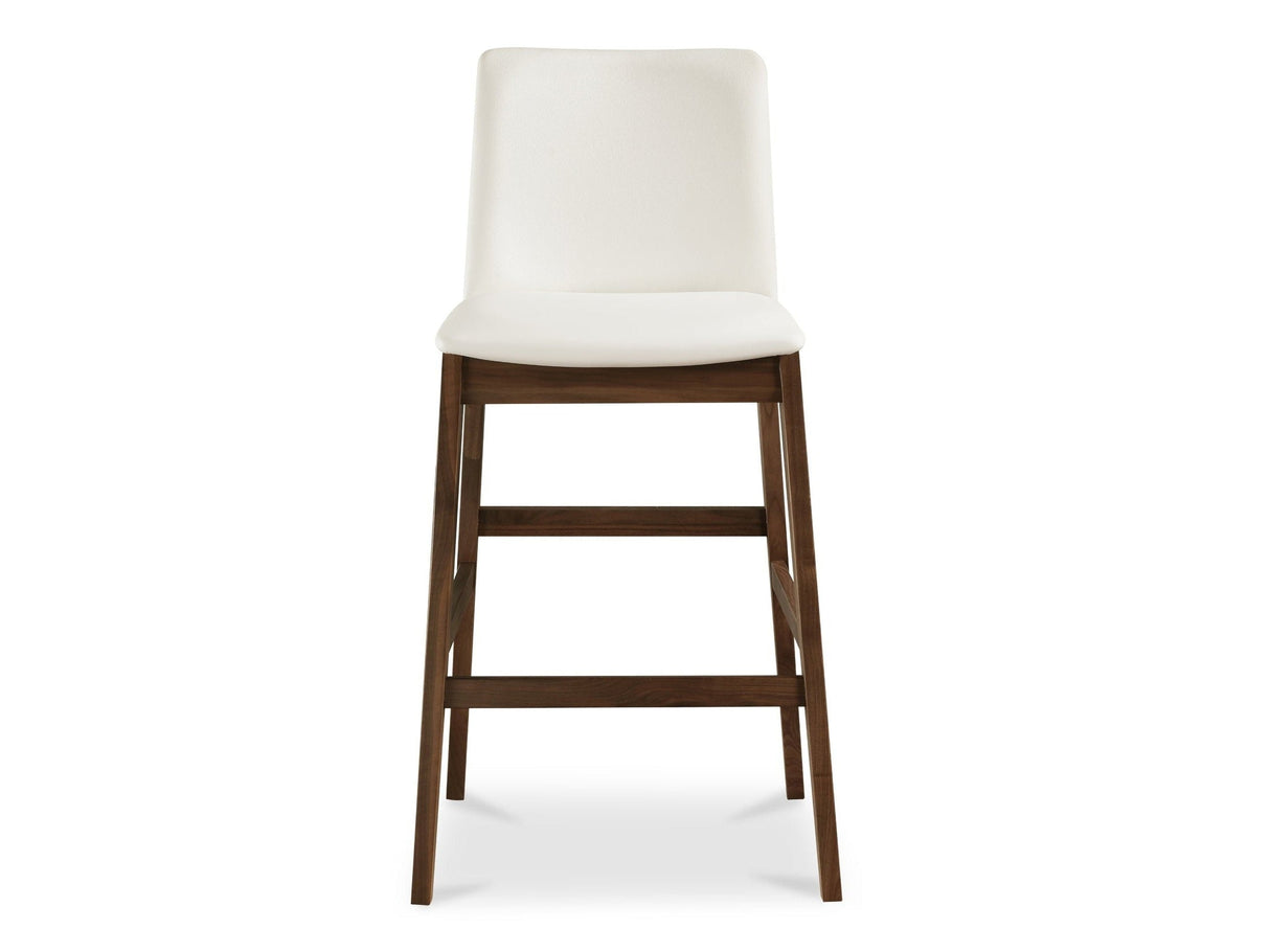 Deco White Barstool by MOES at Eve Furniture