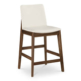 Deco White Counter Stool