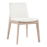 Deco White Dining Chair Cream (Set of 2) by MOES at Eve Furniture