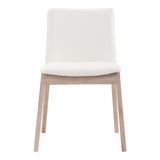 Deco White Dining Chair Cream (Set of 2) by Moe's Home at Eve Furniture