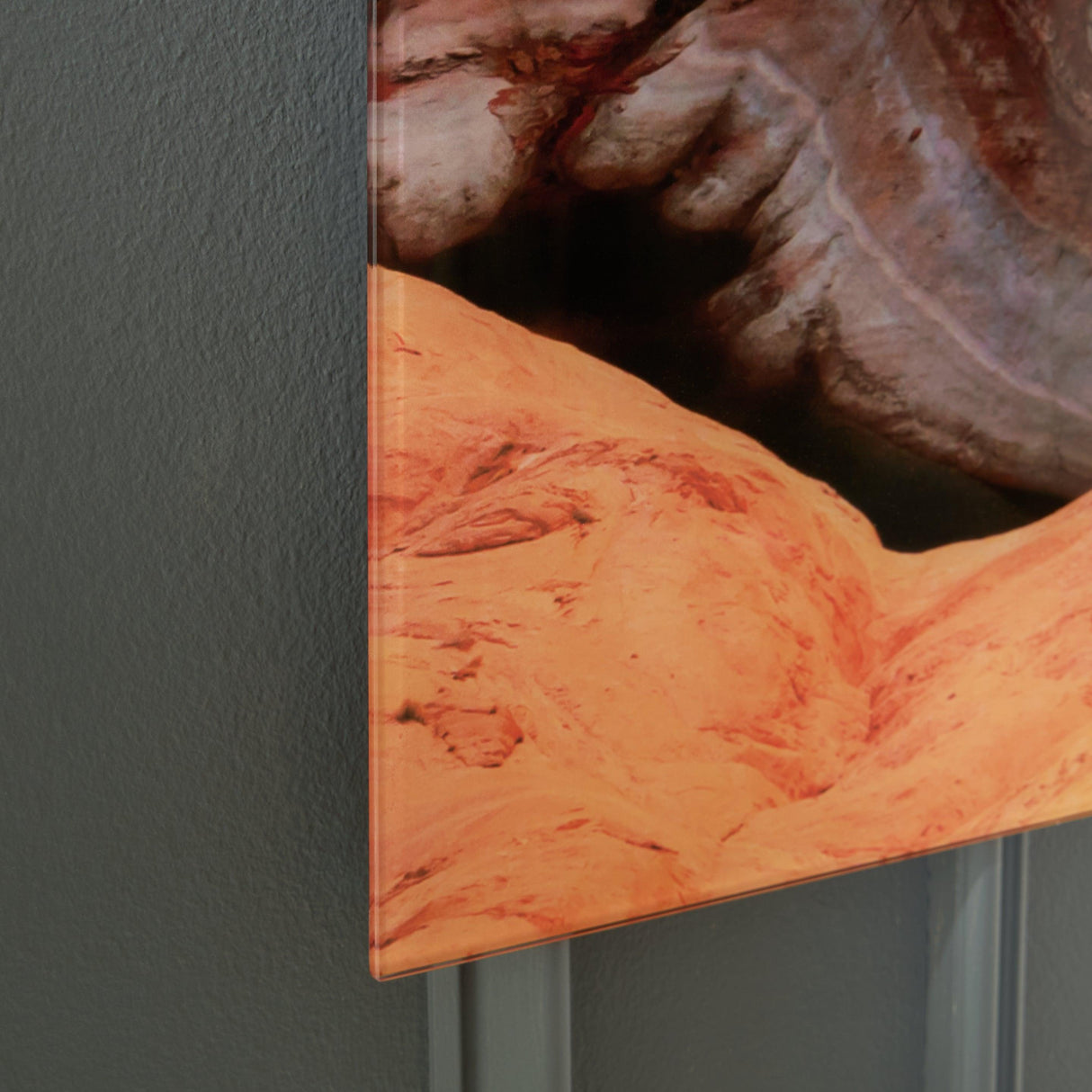 Deemsdon Blue/Amber Wall Art by Ashley at Eve Furniture