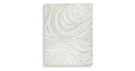 Deenbury Ivory/Green/Brown Large Rug by Ashley at Eve Furniture