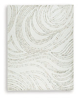 Deenbury Ivory/Green/Brown Large Rug by ASHLEY FURNITURE at Eve Furniture