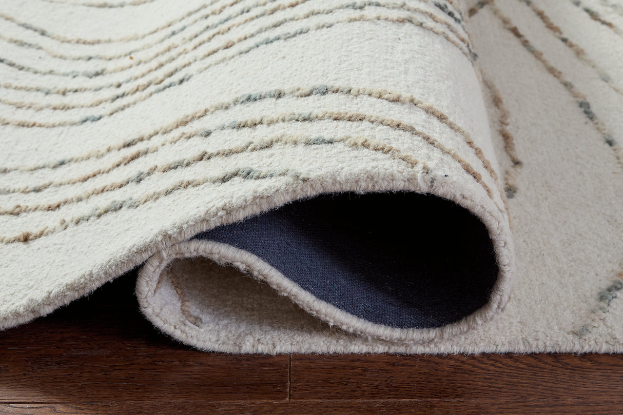 Deenbury Ivory/Green/Brown Large Rug by ASHLEY FURNITURE at Eve Furniture