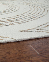 Deenbury Ivory/Green/Brown Large Rug by ASHLEY FURNITURE at Eve Furniture