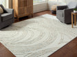 Deenbury Ivory/Green/Brown Large Rug by ASHLEY FURNITURE at Eve Furniture