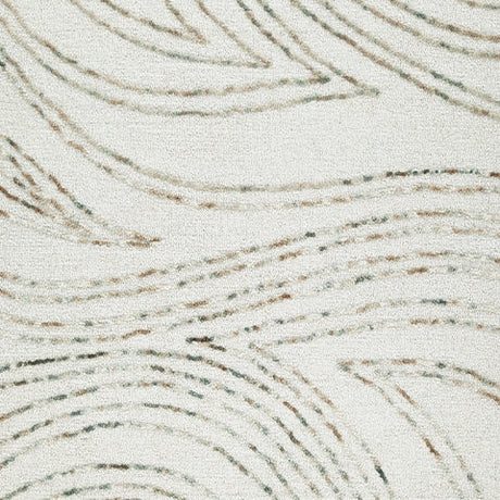 Deenbury Ivory/Green/Brown Medium Rug by Ashley at Eve Furniture