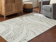 Deenbury Ivory/Green/Brown Medium Rug by Ashley at Eve Furniture