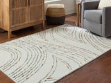 Deenbury Ivory/Green/Brown Medium Rug by Ashley at Eve Furniture