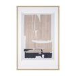 Deep Golden Brown I by Cartissi Textured Framed Artwork Matted under Glass by Mercana at Eve Furniture