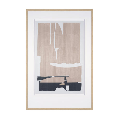 Deep Golden Brown I by Cartissi Textured Framed Artwork Matted under Glass by Mercana at Eve Furniture