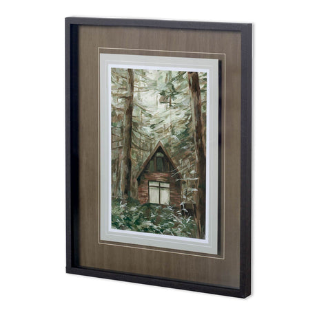 Deep Woods I by Mercana Studio a Hand Embellished Textured Framed Photo Art Print Matted under Glass by Mercana at Eve Furniture