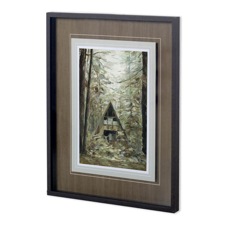 Deep Woods II by Mercana Studio a Hand Embellished Textured Framed Photo Art Print Matted under Glas by Mercana at Eve Furniture