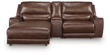 Deepwakes Canyon 3-Piece Power Reclining Sectional with Chaise by Ashley at Eve Furniture