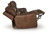 DeepWakes Canyon Power Reclining Sofa by Ashley at Eve Furniture