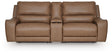DeepWakes Caramel 3-Piece Power Reclining Sectional by Ashley at Eve Furniture