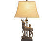 Deer Brown Table Lamp by Crestview at Eve Furniture