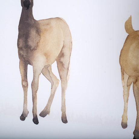 Deer Line I by Grace Popp a Framed Art Print Matted under Glass by Mercana at Eve Furniture