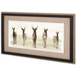 Deer Line I by Grace Popp a Framed Art Print Matted under Glass by Mercana at Eve Furniture