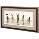 Deer Line I by Grace Popp a Framed Art Print Matted under Glass by Mercana at Eve Furniture