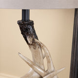 Deer Shed Brown/Black Table Lamp (Set of 2) by Crestview at Eve Furniture