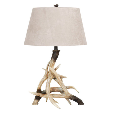 Deer Shed Brown/Black Table Lamp (Set of 2) by Crestview at Eve Furniture