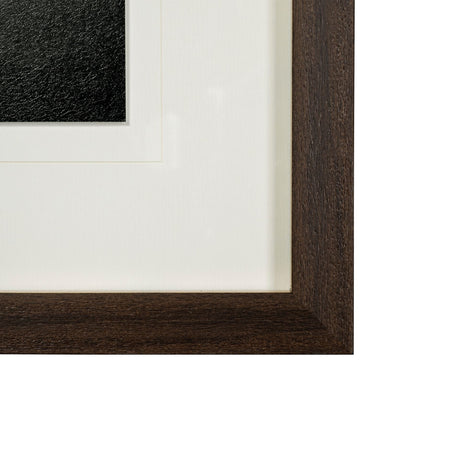 Deer Skull by Chris Dunker a Hand Embelished Textured Framed Art Print Matted under Glass by Mercana at Eve Furniture