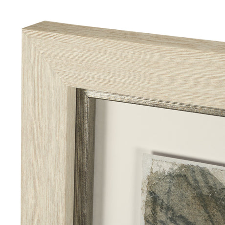 Deer Trail I by Mercana Studio Hand Embelished Textured Framed Artwork Matted under Glass by Mercana at Eve Furniture