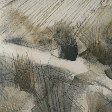 Deer Trail II by Mercana Studio Hand Embelished Textured Framed Artwork Matted under Glass by Mercana at Eve Furniture