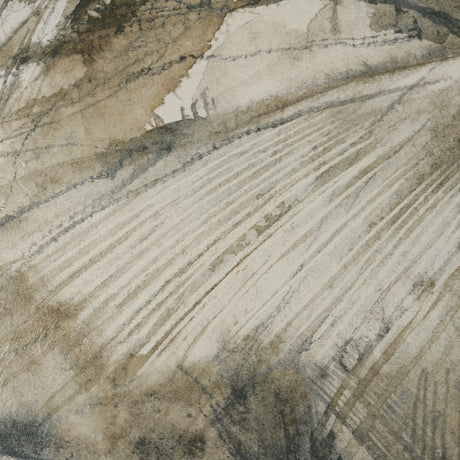 Deer Trail II by Mercana Studio Hand Embelished Textured Framed Artwork Matted under Glass by Mercana at Eve Furniture